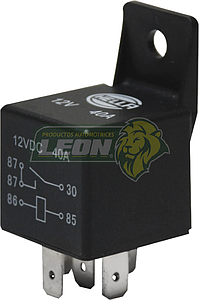 RELEVADOR (5 TERMINALES) 12V #30 40 AMP HELLA (RELAY)