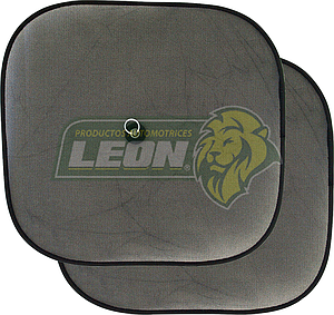 CORTINA NYLON C/CHUPON RECTANGULAR CHICA 40x38 cm (PAR)