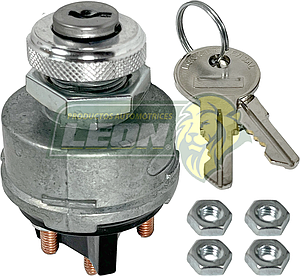 SWITCH DE ENCENDIDO IGNICION UNIVERSAL AUTO, CAMIONETA (JGO. c/2 LLAVES) (1214 37D001) MCA. CUB