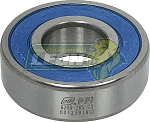BALERO 6203 2RS ALTERNADO DELCO PRESTOLITE SELLO HULE 17x40x12 mm (6-203-4)