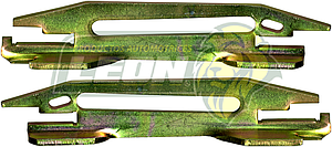 SEPARADOR BALATA VW POINTER 01-03 1353 495, 7Y31 F235 (JGO. L Y R) HO439L+HO439R