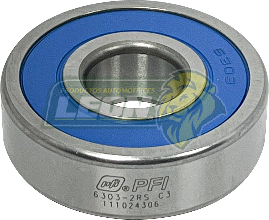 BALERO 6303 2RS ALTERNADOR BOSCH SELLO, HULE, 17x47x14 mm (6-303-4)