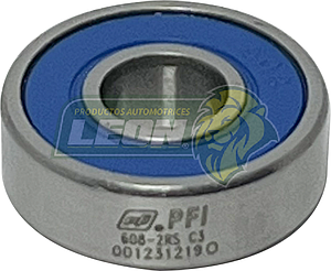 BALERO 608 2RS MARCHA DELCO NIPPONDENSO LADO COLECTOR SELLO, HULE 8x22x7 mm