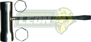 LLAVE BUJIA HERRAMIENTA FORMA T D8 Y 7