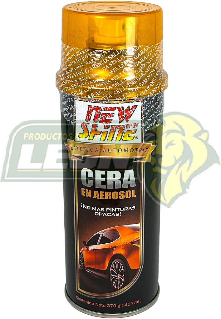 CERA  ABRILLANTADORA DE PINTURA EN AEROSOL  NEW SHINE 414 ml.