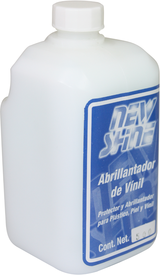 ABRILLANTADOR VINIL GARRAFA 1/2 LT. NEW