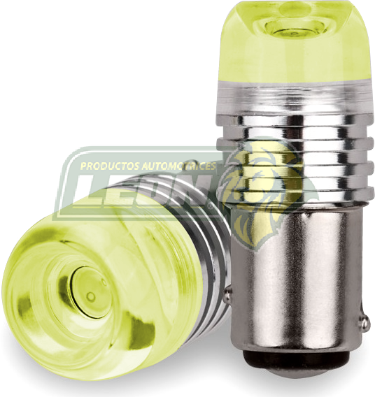 FOCO 1034 DE 3 LEDS CON CAPUCHA Y FLASH AMARILLO