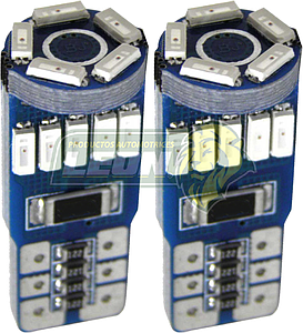 FOCO PELLIZCO 15 HIPERLEDS 12V C/CANBUS AZUL (JGO. c/2 pz.)