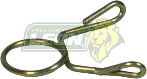 ABRAZADERA P/MANGUERA DE GASOLINA 1/4 DE MOTO 1/4 ALAMBRE CALB. 1/32 (BOLSA C/100)