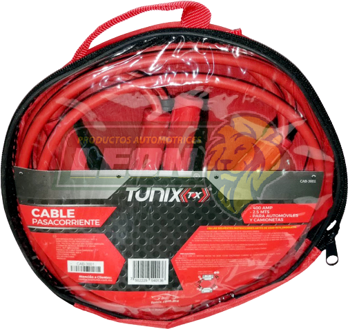 CABLE PASACORRIENTE 400 AMPS TUNIX DUPLEX