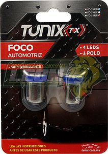 FOCO 4 LEDS 53 AZUL (JGO. c/2 pz.)