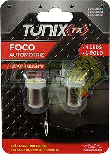 FOCO 4 LEDS 53 BLANCO (JGO. c/2 pz.)