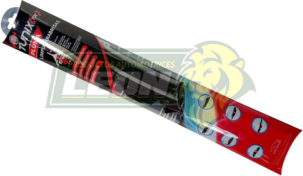 HOJA ó PLUMA LIMPIAPARABRISAS 16/24” (JUEGO) TUNIX BEAM BLADE CURVO