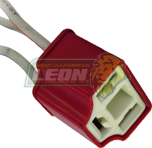 SOCKET P/FOCO H4 COLORES CERAMICA 3T.