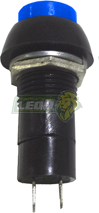 SWITCH TIPO BOTON “PUSH o TIMBRE” GRANDE (AZUL) TUNIX