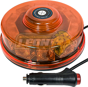 TORRETA REDONDA 8 FUNCIONES c/10 LEDS 16x5.5 cm 
