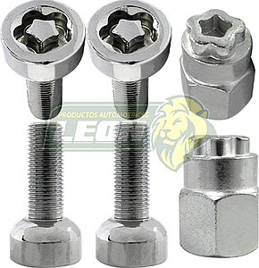 SEGUROS RIN BIRLO 12X1.25 CON 2 LLAVES