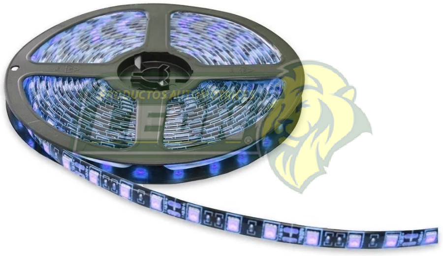 ROLLO HIPERLEDS (300 LEDS 5050 AZULES) 5 mts. RECORTABLE (5M-BLU)