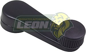 MANIJA ELEVAR VIDRIO VW POLO, DERBY, POINTER, GOLF Y JETTA A3, A4 93-08 PLASTICA T/O NEGRA (M-10009, 1H0837581B) (1 pza.) AE