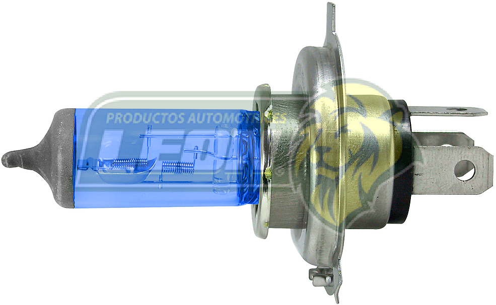 FOCO TIPO XENON H4 100/80W 12V P43t AZUL OSCURO HELLA
