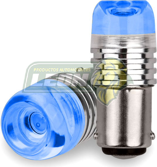 FOCO 1141 DE 3 LEDS CON CAPUCHA Y FLASH AZUL  (JGO. c/2 pz.)