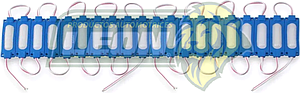 MODULO TIPO CHIP C/6 LEDS 5730 AZUL