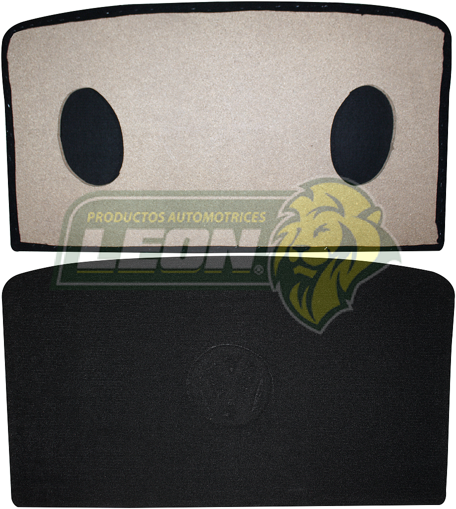 TAPA TRASERA P/BOCINAS VW GOLF A3 ALFOMBRA NEGRA