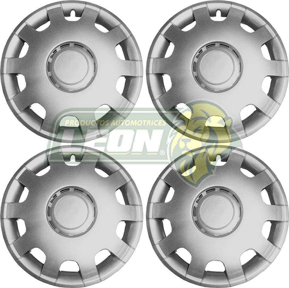 TAPON DE RIN 14” TIPO G Y J A2 GRIS (JGO. c/4 pz.)