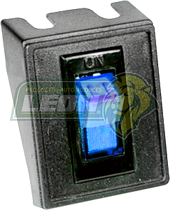 SWITCH D/TABLERO BOTON AZUL C/LUZ (JF9041AZUL)