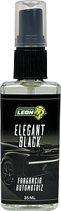 AROMATIZANTE o FRAGANCIA AUTOMOTRIZ LIQUIDO (ENVASE VIDRIO) 35 ml. CABALLERO ELEGANT BLACK (LACOSTE BLACK)