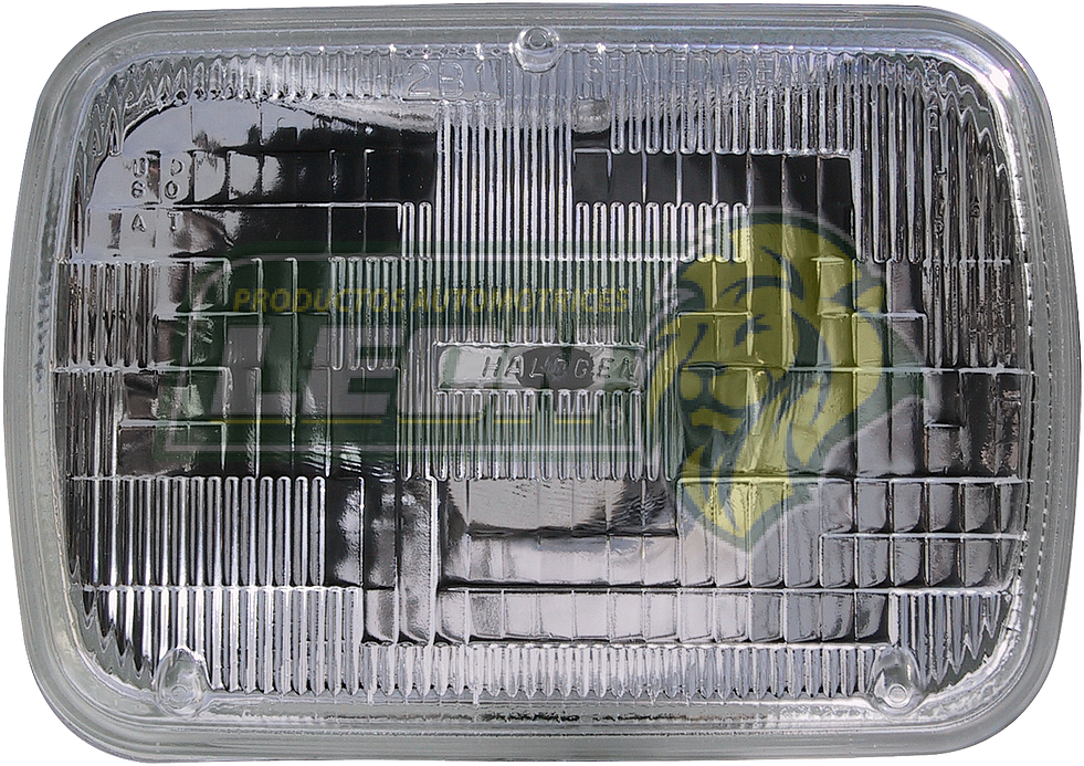UNIDAD HALOGENO SELLADA H6054 12V 76/55W 3T. 18.5x14 cm.