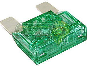 FUSIBLE DE CLAVIJA MAXI 30 AMP. VERDE