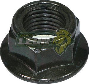 TUERCA T/CAMPANA M14 mm HEXAGONAL DE SEGURIDAD P/EJE TRASERO MOTONETA (MIN. / 5 pz.)