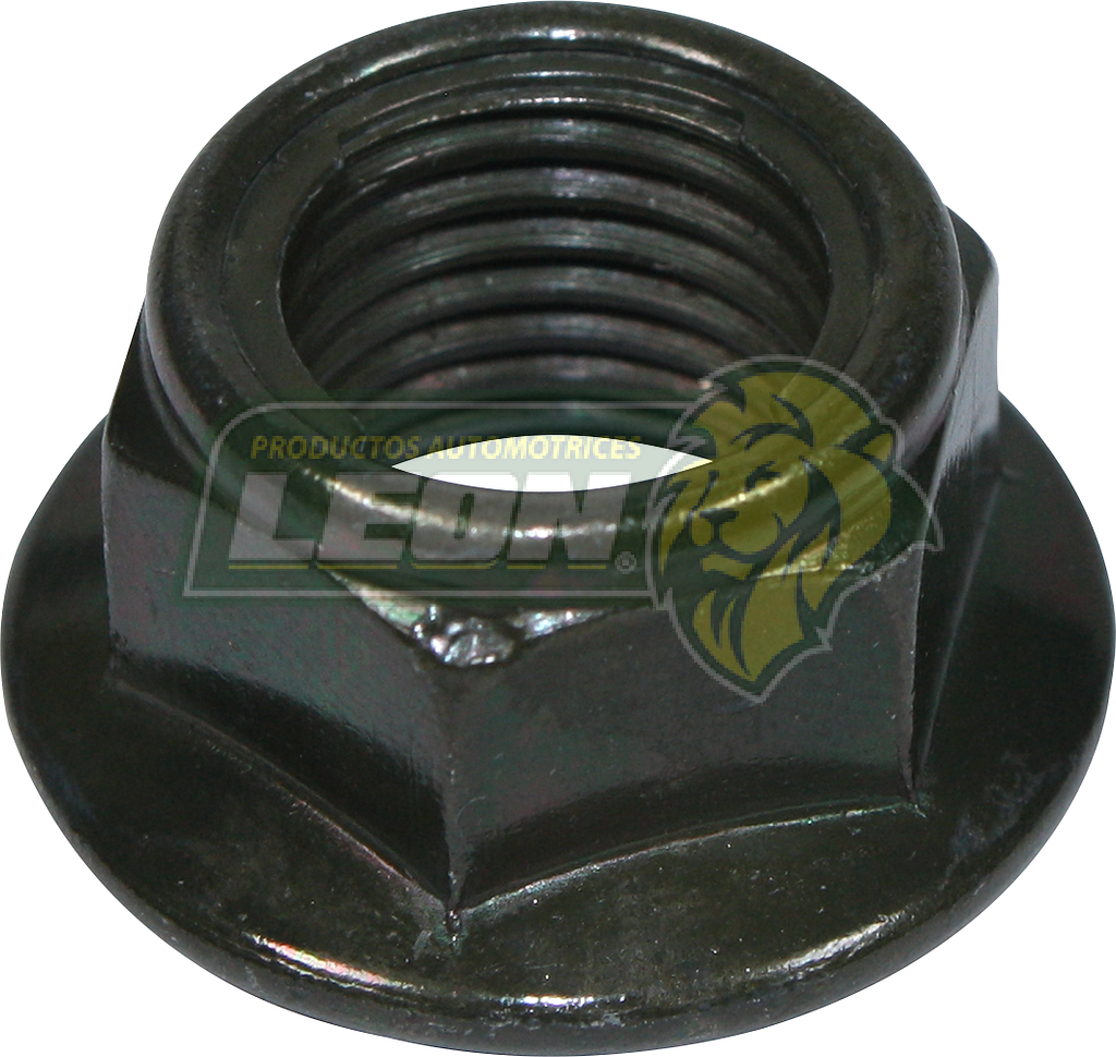 TUERCA T/CAMPANA M14 mm HEXAGONAL DE SEGURIDAD P/EJE TRASERO MOTONETA (MIN. / 5 pz.)