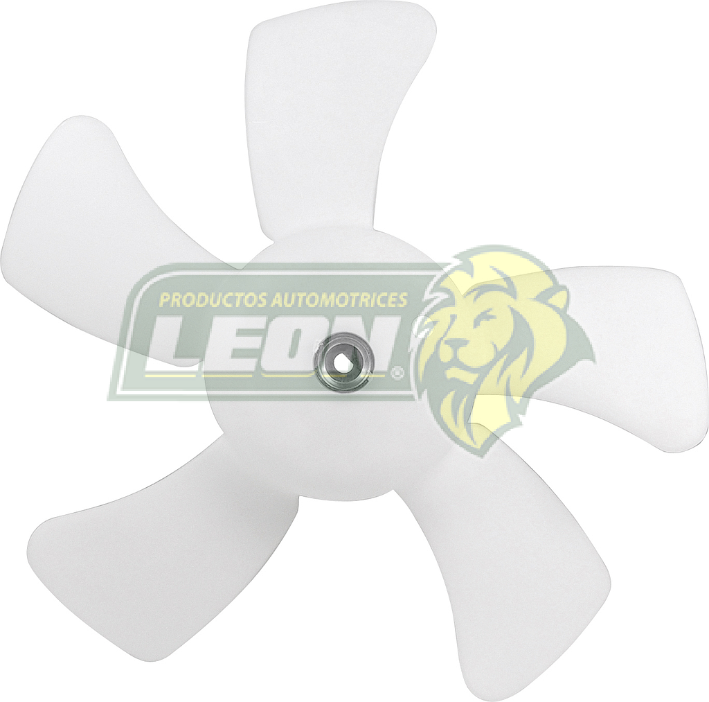VENTILADOR PLASTICO NISSAN SENTRA 01-06, TSURU III C-A/A TODOS 5 ASPAS HO772