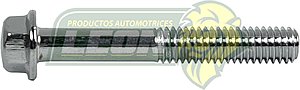 TORNILLO MOTOR HEX. C/R INT. 6x40x1.0 mm CROMADO