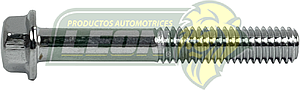 TORNILLO MOTOR HEX. C/R INT. 6x40x1.0 mm CROMADO
