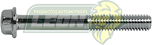 TORNILLO MOTOR HEX. C/R INT. 6x55x1.0 mm CROMADO