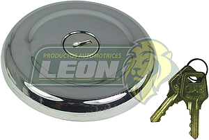 TAPON GASOLINA CROMO C/LL. CHRYSLER, G.M., NISSAN, VW, RENAULT, VAM, DINA /ALA 73 mm)