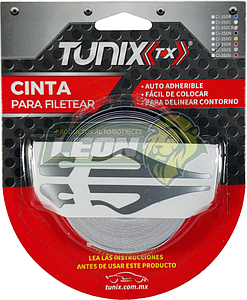 CINTA AUTOADHESIVA KATANA PLATEADA TUNIX = Y-3009