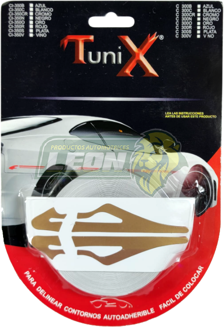 CINTA AUTOADHESIVA KATANA DORADA TUNIX = Y-3010