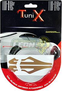 CINTA AUTOADHESIVA KATANA DORADA TUNIX = Y-3010