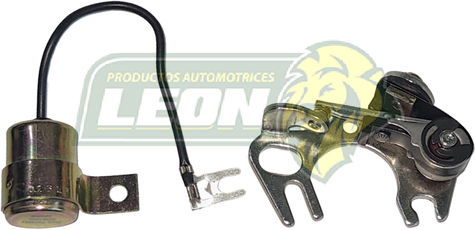 PLATINO Y CONDENSADOR “CANGREJO” DATSUN, TSURU I, II M.1600 TIPO OEM