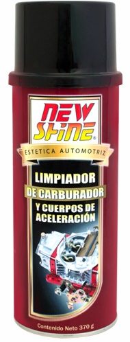 LIMPIADOR DE CARBURADOR NEW SHINE 370gr.