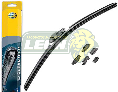 LIMPIADOR HELLA 21" CLEANTECH INDIVIDUAL (3B2, 3C, 3CB, 3F, 3H-8, 3A-PTB) 533 MM (BANANA) = 9XW21S / 9XW197765-191