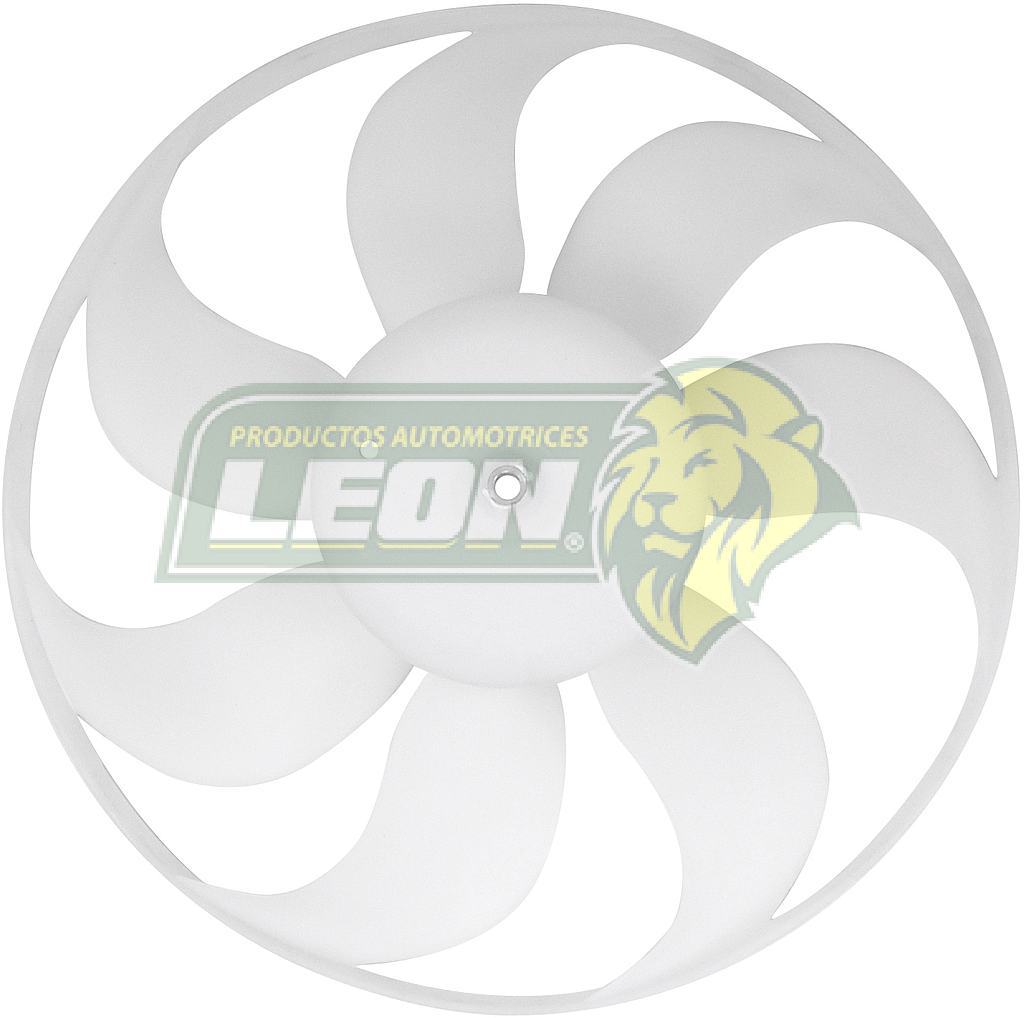 VENTILADOR PLASTICO VW GOLF, JETTA A4 99-06 HO773 7 ASPAS ØI: 8 mm, ØE: 34 cm