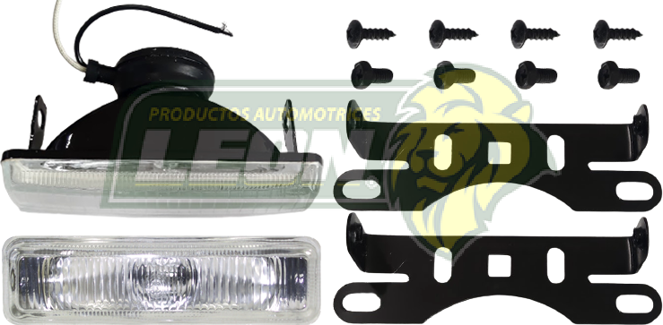 FARO NIEBLA BLANCO 12V (JGO. c/2 pz.)