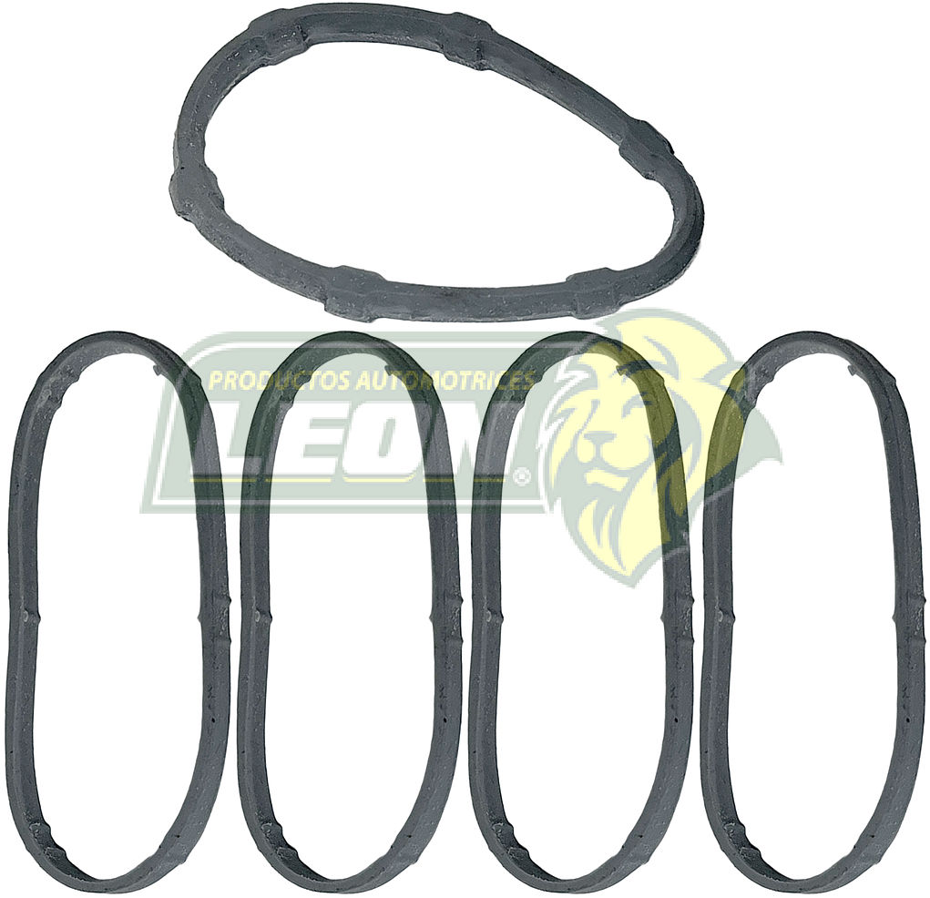 LIGA ADMISION NISSAN PLATINA, APRIO, RENAULT MEGANE, SANDERO, LOGAN, KANGOO, DUSTER, CLIO 4C. 1.6L 04-21 “PARA EL PLENO” (KMPFI-NP, JM-101 ADM, HO941A) (JGO. c/5 pzas.) NEGRAS