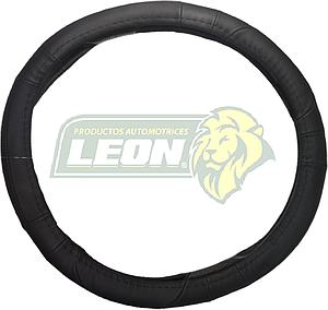 FUNDA P/VOLANTE T/PIEL CALIDAD PREMIUM NEGRA UNIVERSAL