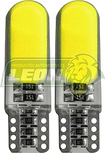 FOCO PELLIZCO 158 12V 12 HIPERD LEDS COB CANBUS AMARILLO (JGO. c/2 pz.) TUNIX